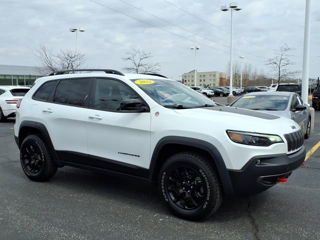 Used 2022 Jeep Cherokee Trailhawk w/ Premium Leather Package image 3