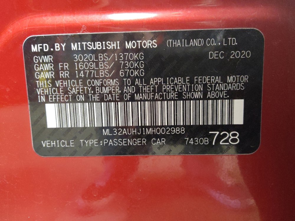 Used 2021 Mitsubishi Mirage image 33