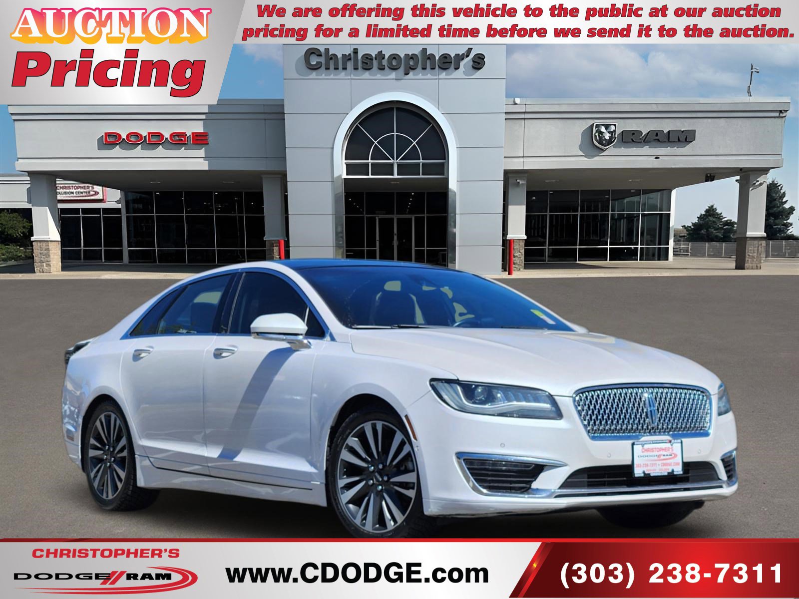 Used 2017 Lincoln MKZ Select w/ Technology Package AWD/4WD image 1