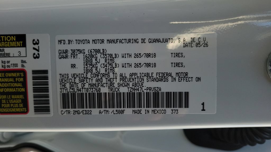Used 2026 Toyota Tacoma TRD Pro w/ Tow Tech Package AWD/4WD image 25