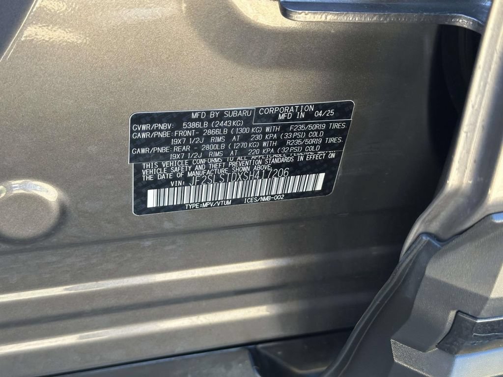 Certified 2025 Subaru Forester Touring w/ Touring Package AWD/4WD image 13
