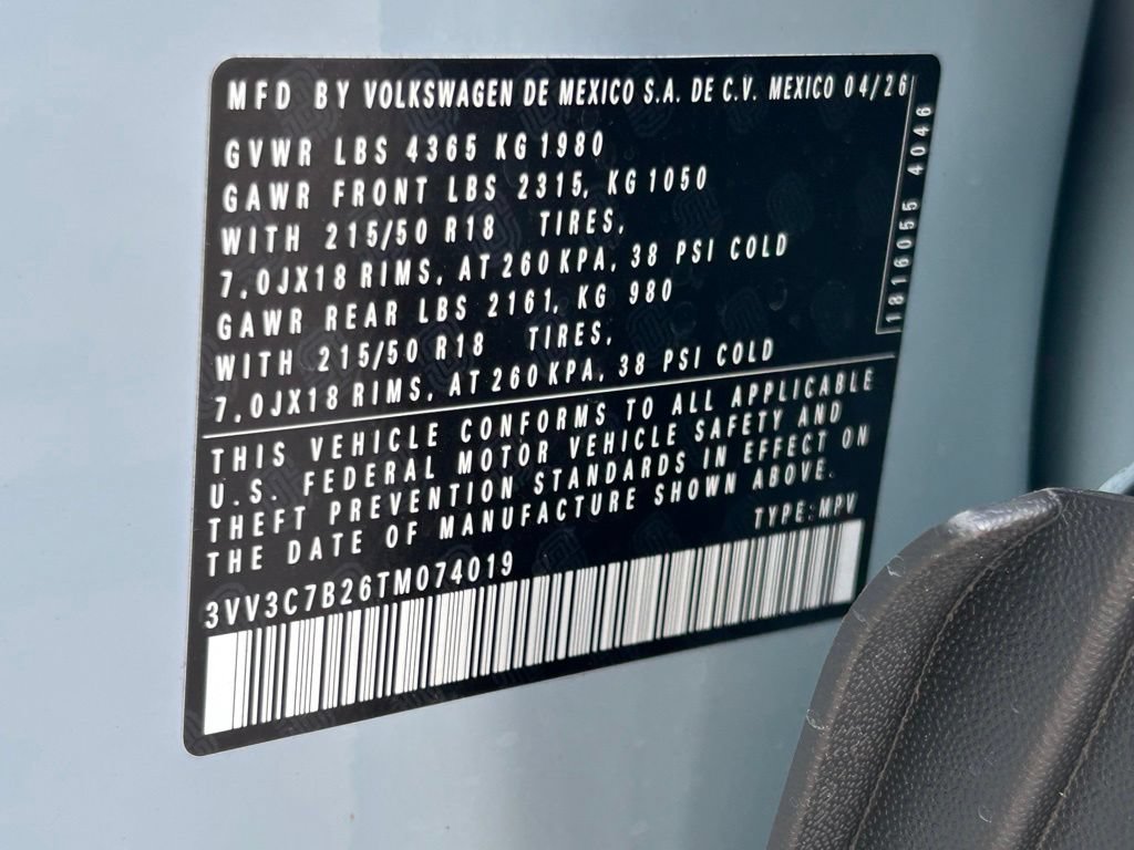 New 2026 Volkswagen Taos SE FWD image 53