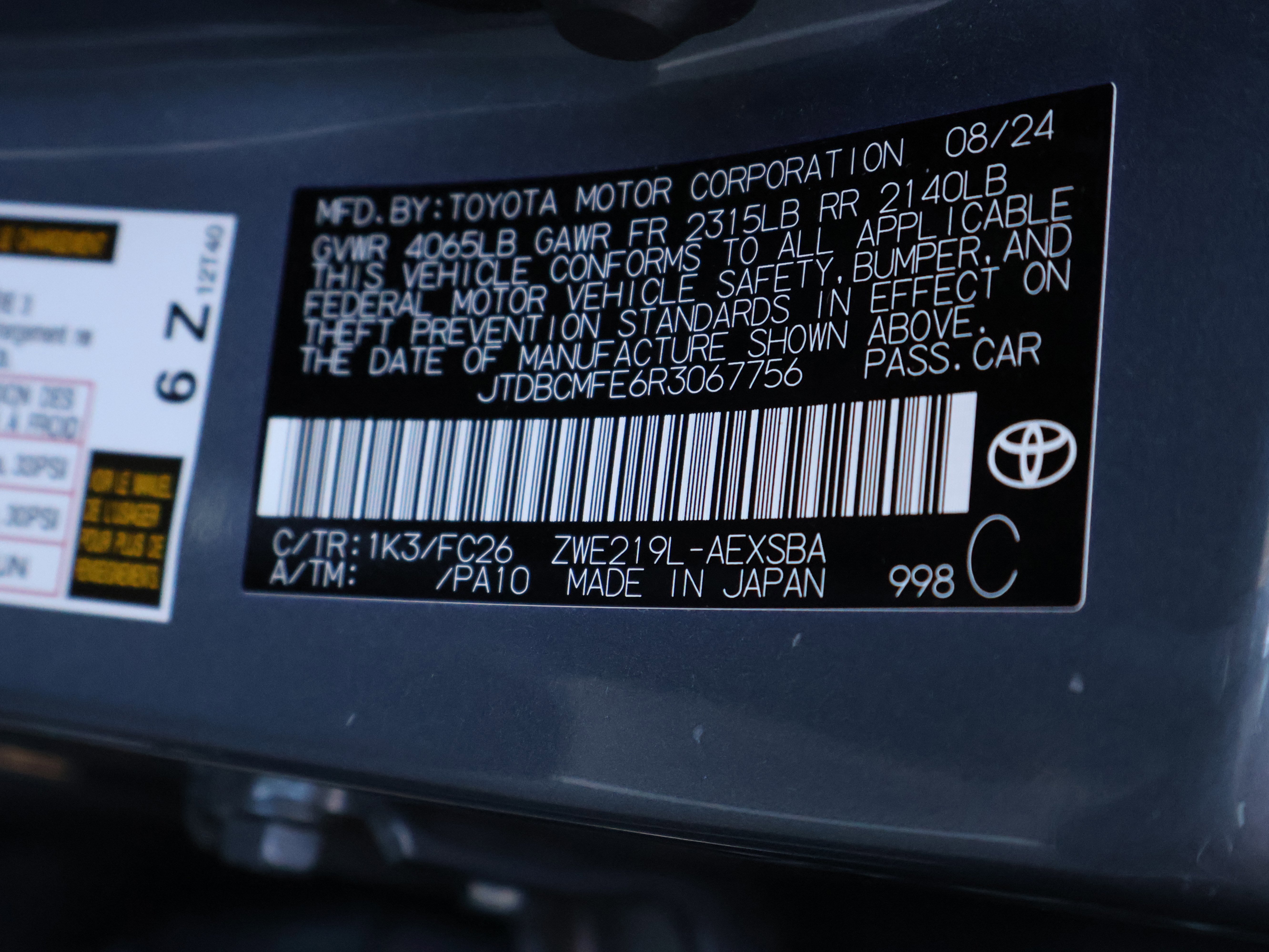 Used 2024 Toyota Corolla SE image 35