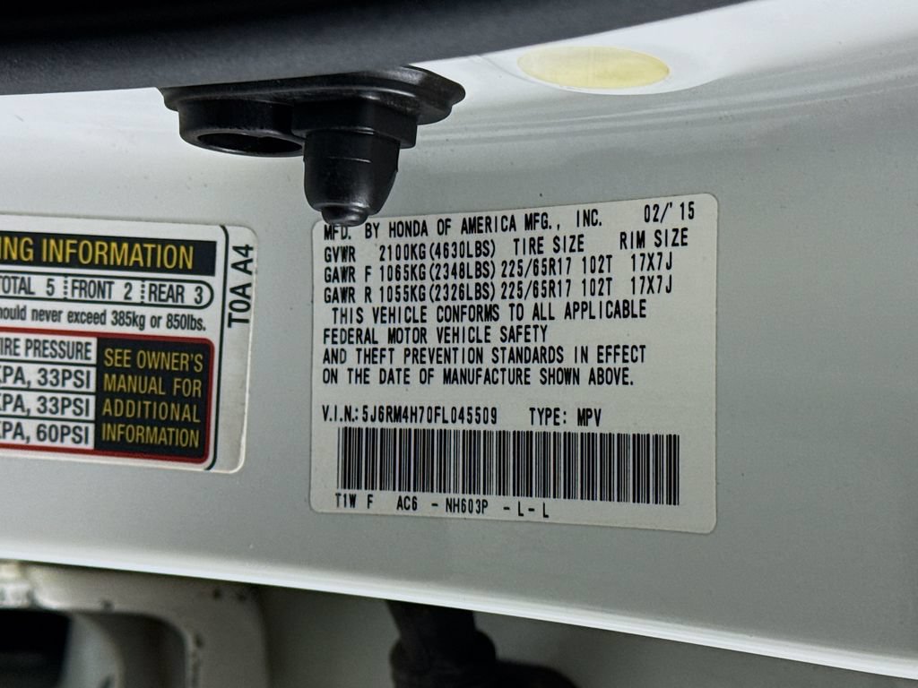 Used 2015 Honda CR-V EX-L image 35