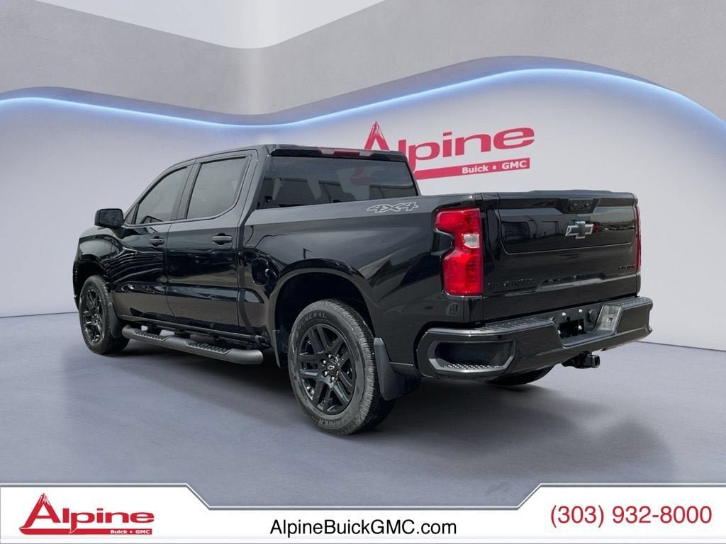 Certified 2024 Chevrolet Silverado 1500 Custom w/ LPO, Dark Essentials Package AWD/4WD image 3