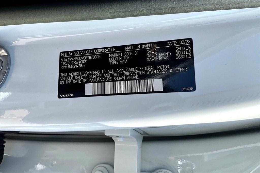 Certified 2023 Volvo XC90 T8 Plus w/ Protection Package Premier image 43