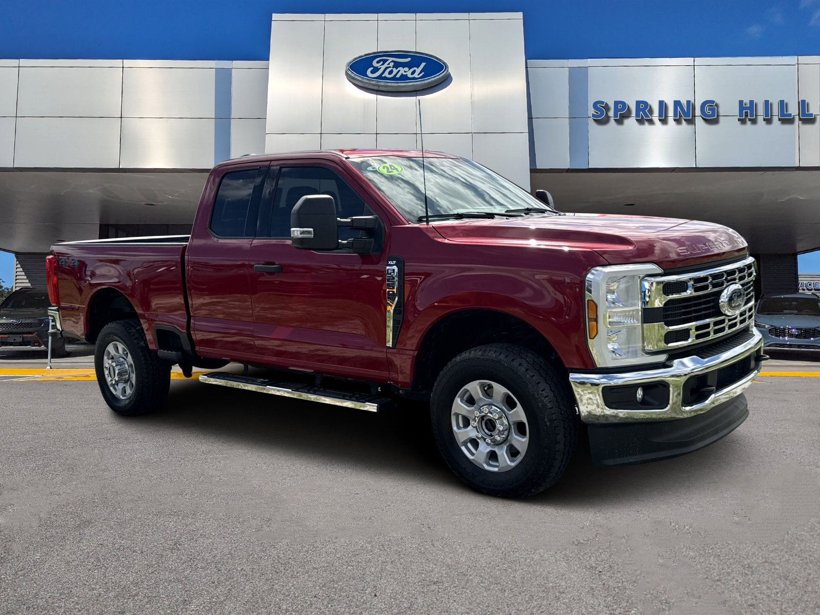 Certified 2024 Ford F250 XLT w/ F-250 >10K GVWR Package AWD/4WD image 1