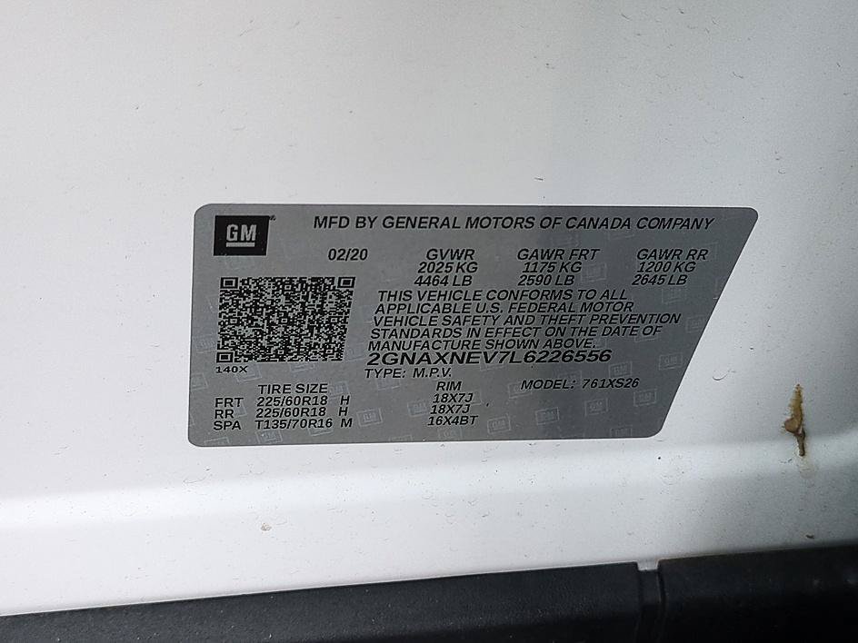 Certified 2020 Chevrolet Equinox Premier FWD image 36