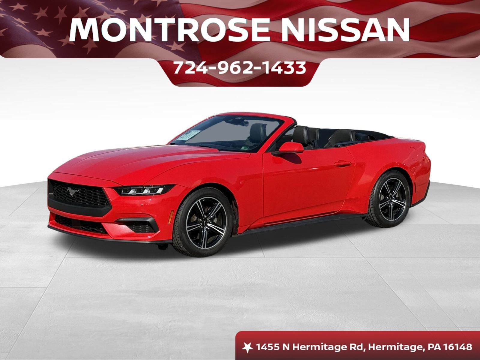 Used 2024 Ford Mustang Convertible image 1