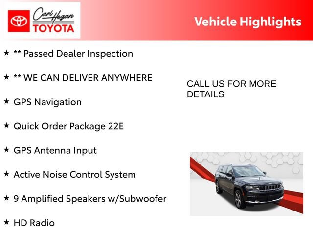Used 2022 Jeep Grand Cherokee L Limited AWD/4WD image 5