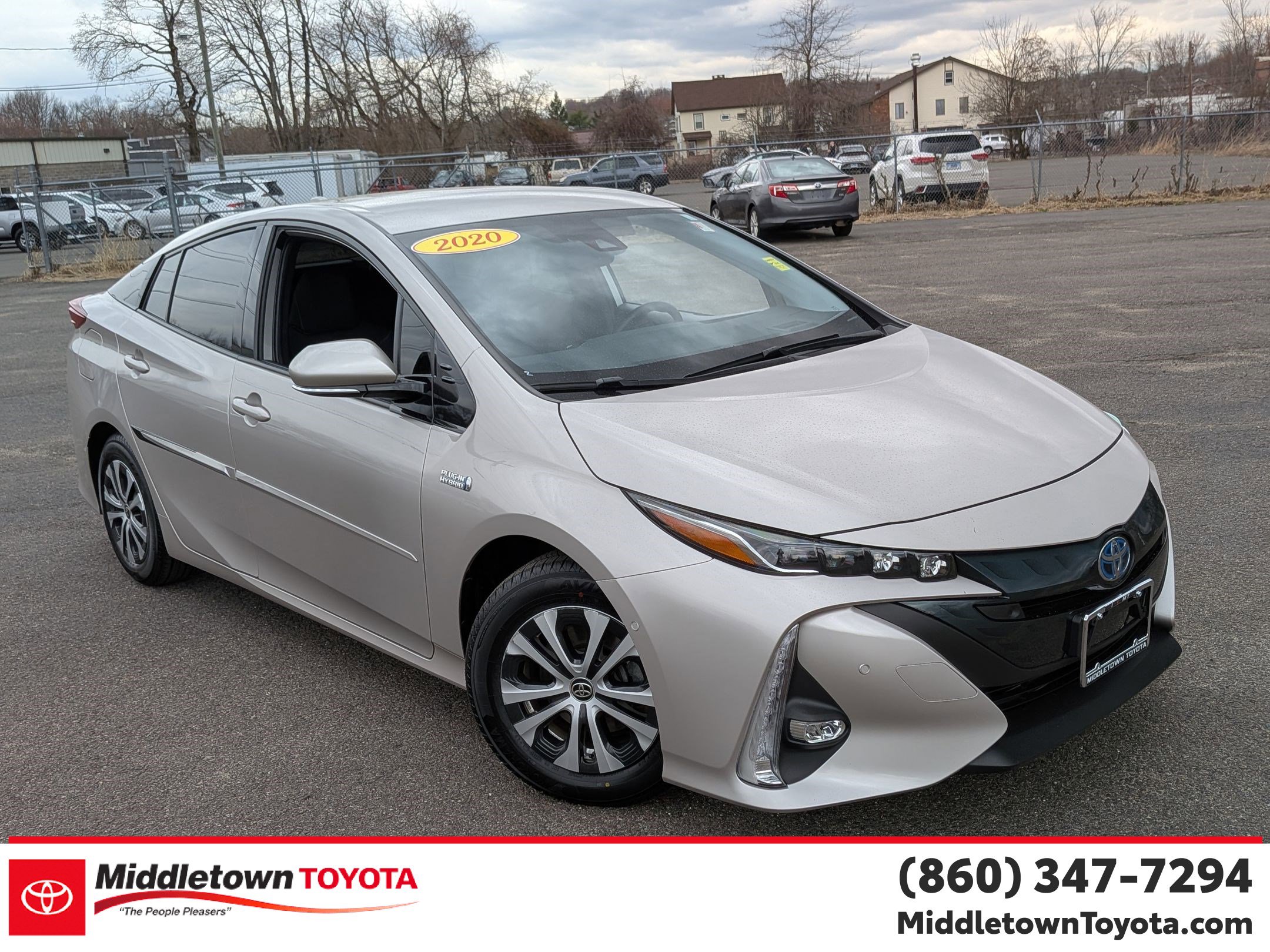 Certified 2020 Toyota Prius Prime Limited FWD image 1