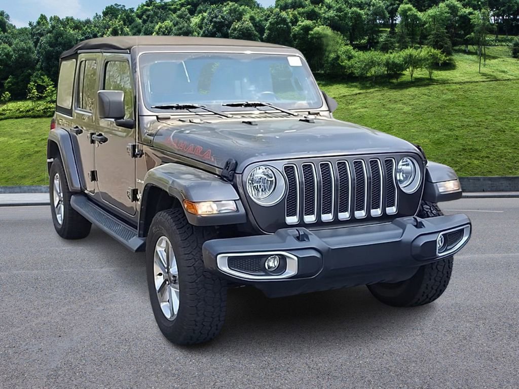 Used 2021 Jeep Wrangler Unlimited Sahara AWD/4WD image 2