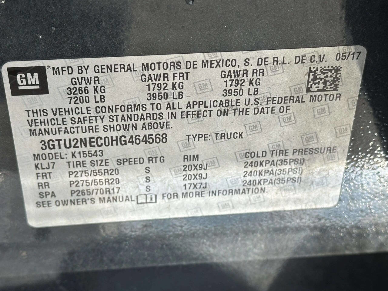 Used 2017 GMC Sierra 1500 SLT AWD/4WD image 16