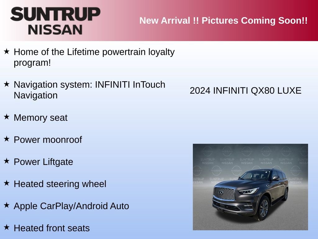 Used 2024 INFINITI QX80 Luxe image 5