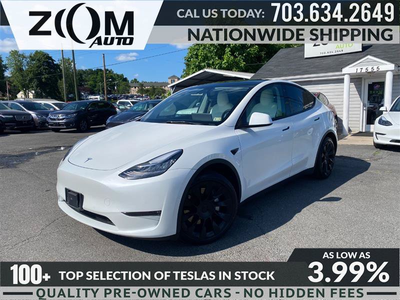 Used 2021 Tesla Model Y Long Range AWD/4WD image 1