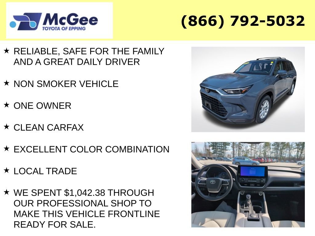 Certified 2024 Toyota Grand Highlander XLE image 8
