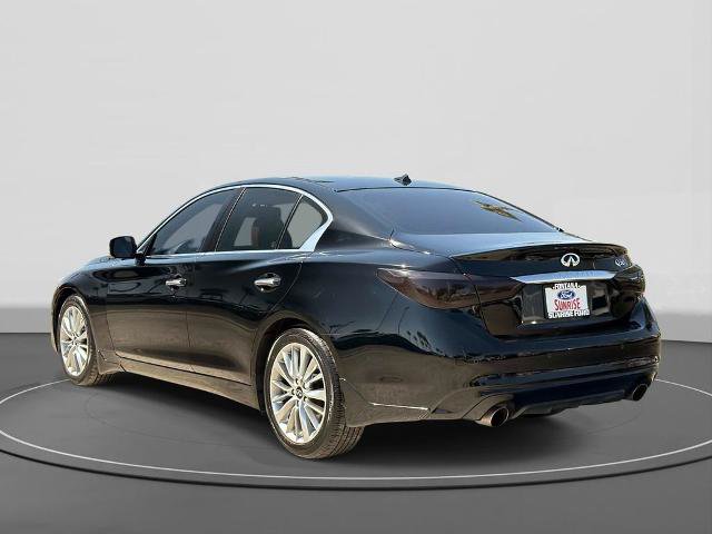 Used 2023 INFINITI Q50 Luxe w/ Cargo Package RWD image 7