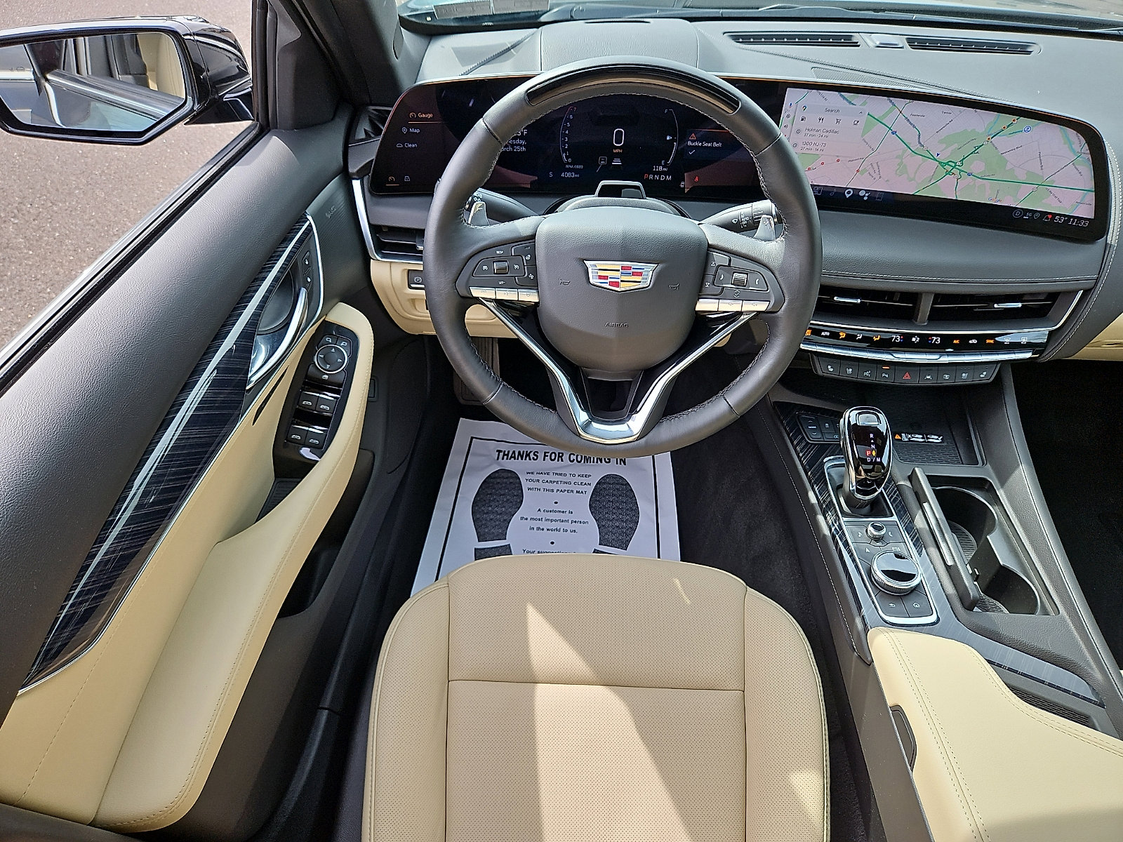 Certified 2025 Cadillac CT5 Premium Luxury w/ Sun And Sound Package image 11