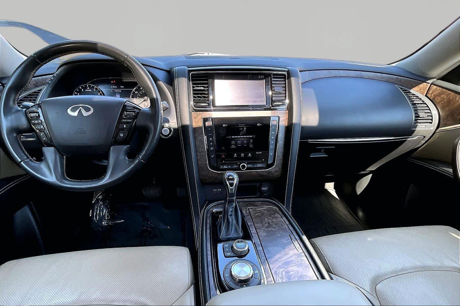 Used 2021 INFINITI QX80 Premium Select w/ Cargo Package AWD/4WD image 16
