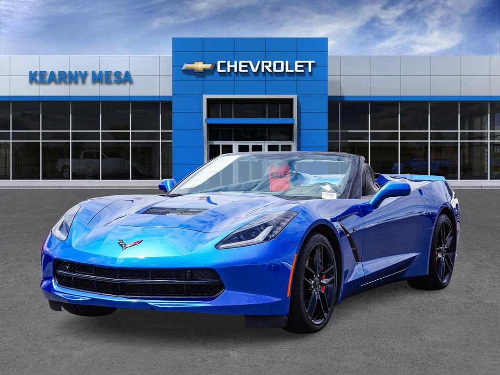 Used 2016 Chevrolet Corvette Stingray Convertible w/ 2LT Preferred Equipment Group RWD image 3