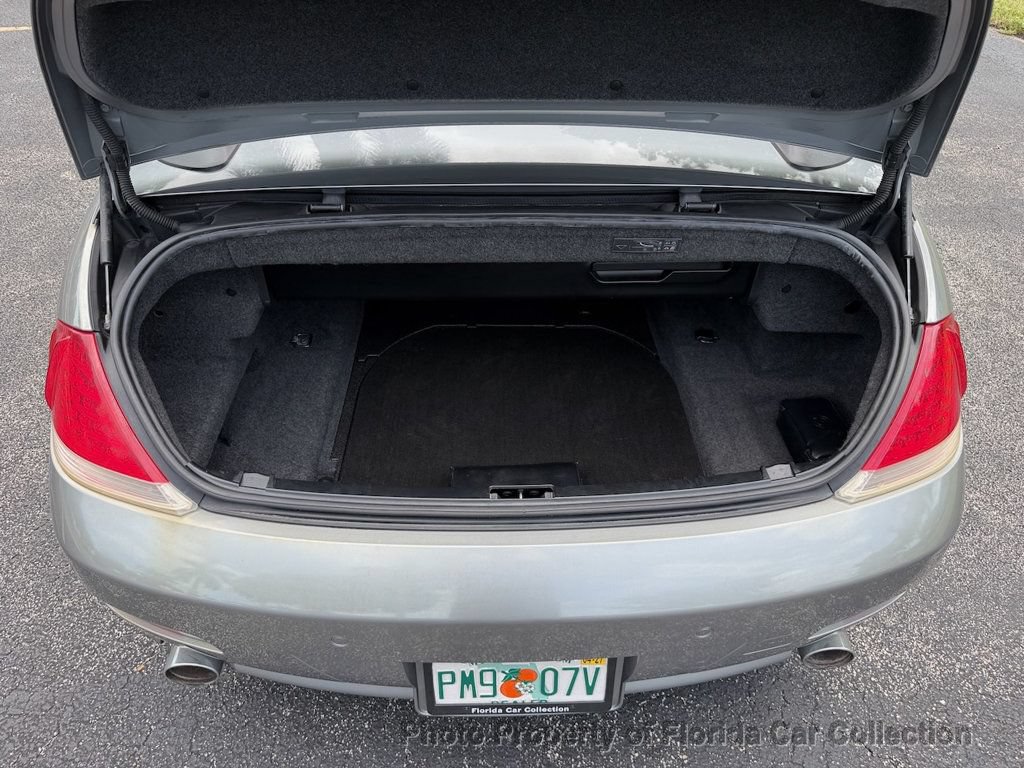 Used 2005 BMW 645Ci Convertible RWD image 65