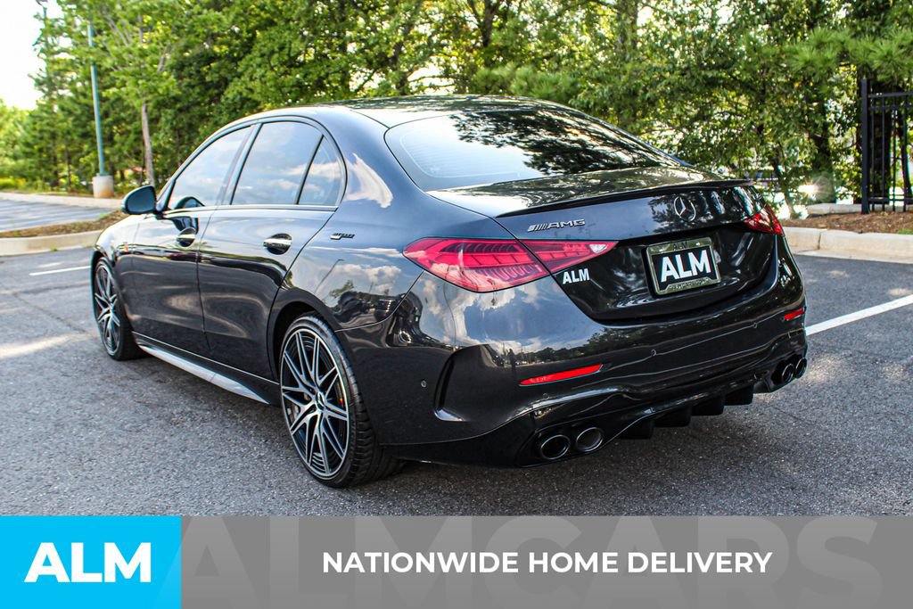 Used 2025 Mercedes-Benz C 43 AMG 4MATIC Sedan w/ AMG Night Package Plus image 4