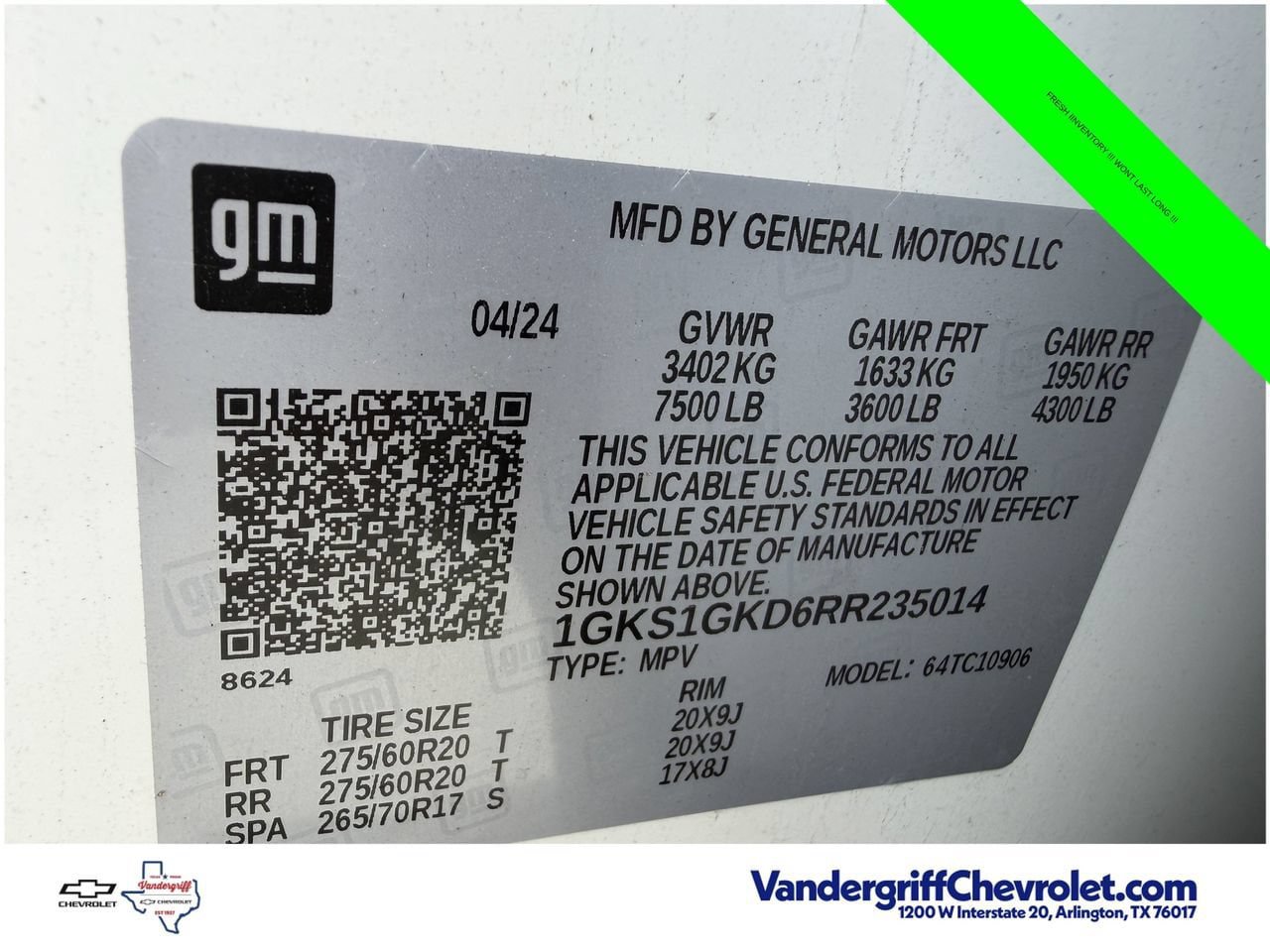Certified 2024 GMC Yukon XL SLT RWD image 34