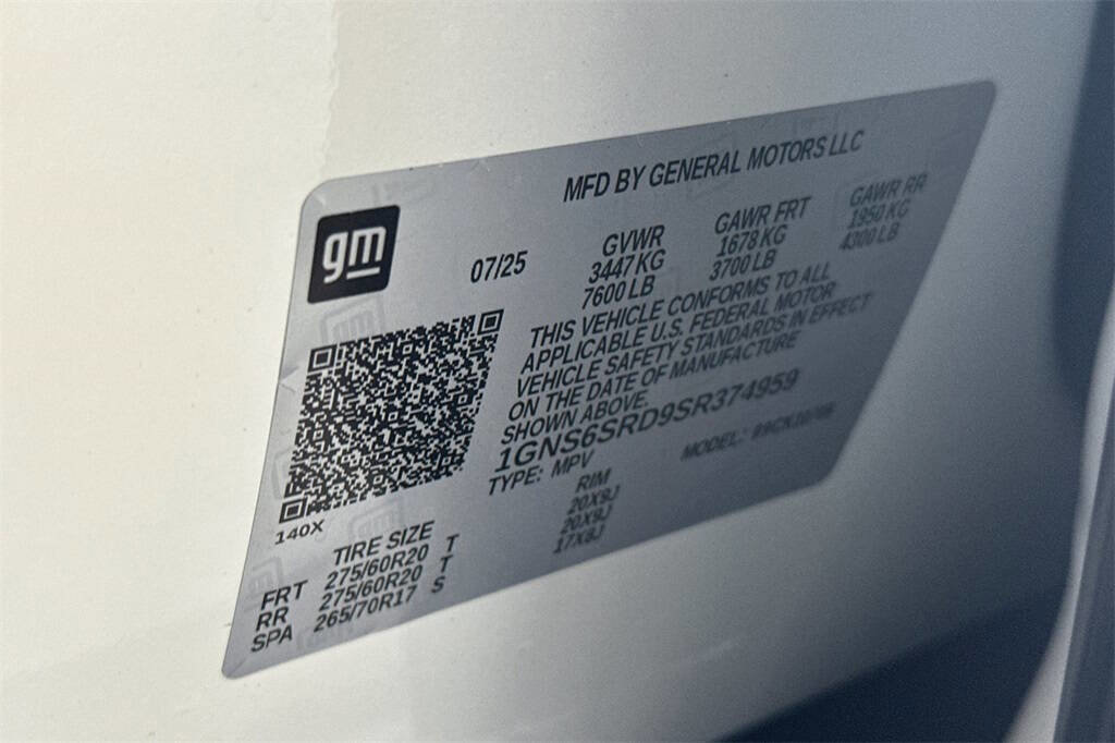 New 2025 Chevrolet Tahoe Premier image 32