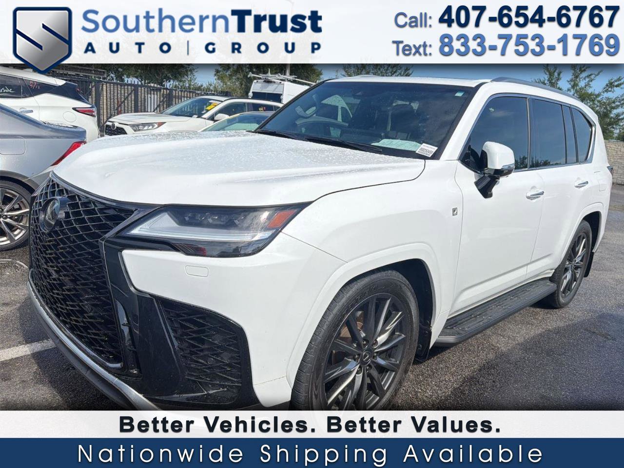Used 2023 Lexus LX 600 F Sport w/ Accessory Package (Z1)
