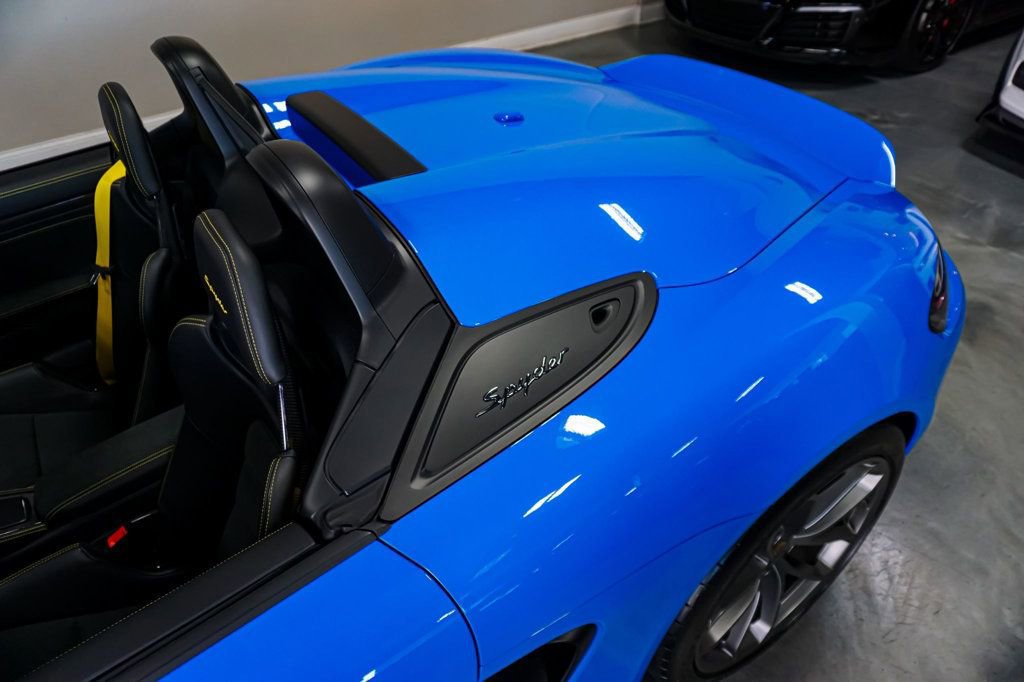 Used 2022 Porsche 718 Boxster Spyder image 86