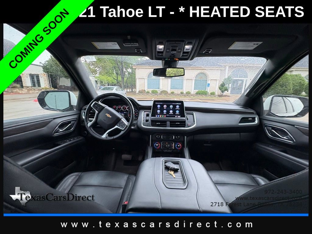 Used 2021 Chevrolet Tahoe LT w/ Luxury Package RWD image 8