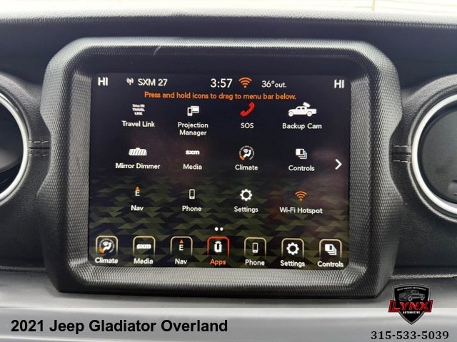 Used 2021 Jeep Gladiator Overland w/ Popular Equipment Package image 16