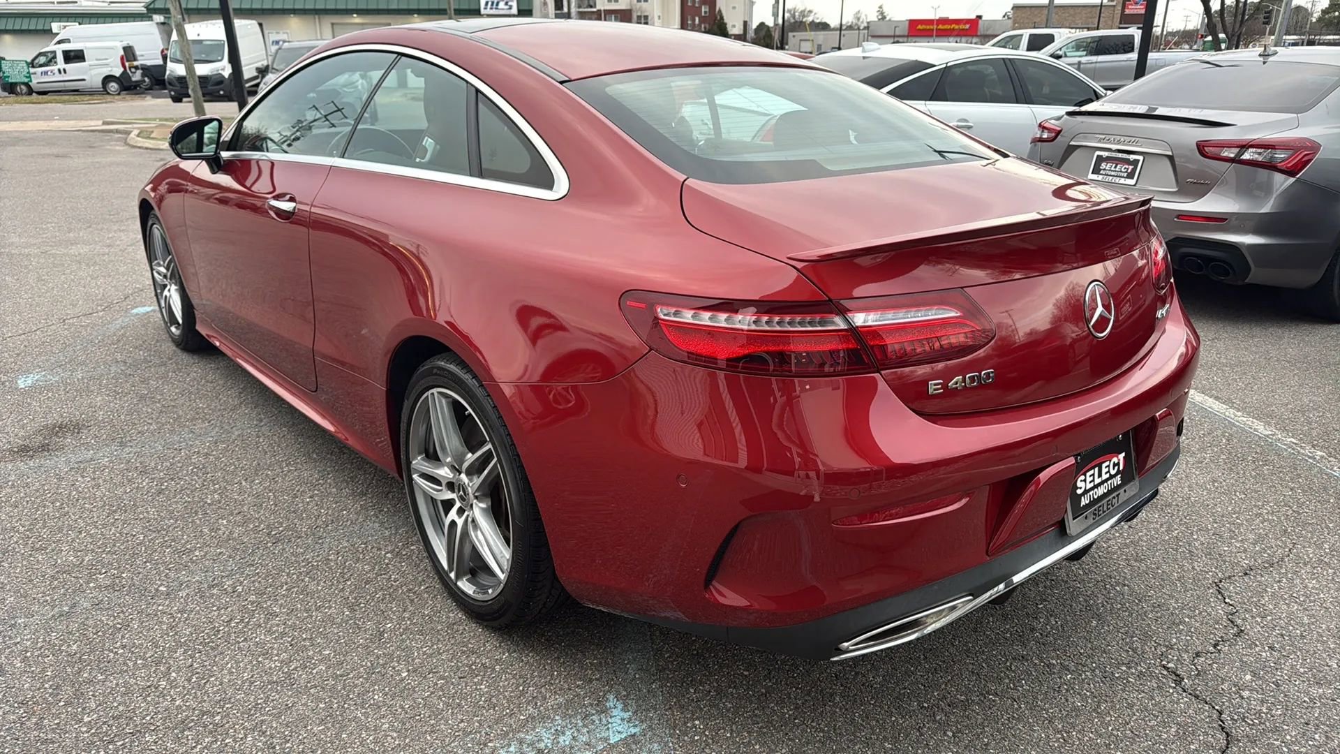 Used 2018 Mercedes-Benz E 400 E 400 4MATIC Coupe 2D image 3