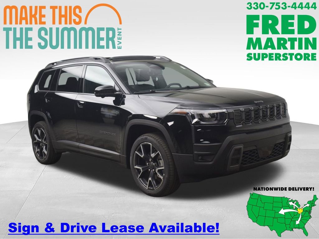 New 2026 Jeep Cherokee Overland w/ Trailer Tow Group AWD/4WD image 1