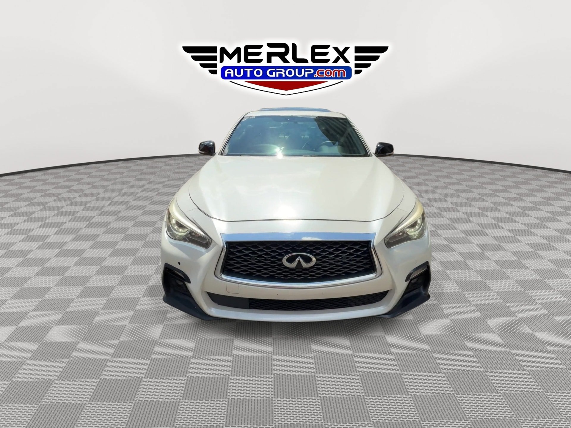 Used 2018 INFINITI Q50 Red Sport 400 RWD image 3