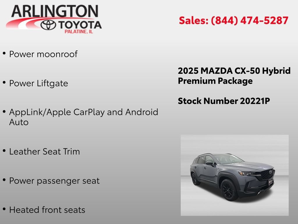 Used 2025 MAZDA CX-50 AWD 2.5 Hybrid w/ Premium Pkg video 2