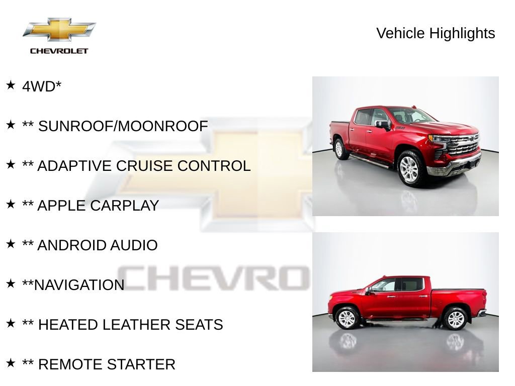 Used 2023 Chevrolet Silverado 1500 LTZ w/ LTZ Premium Package image 34
