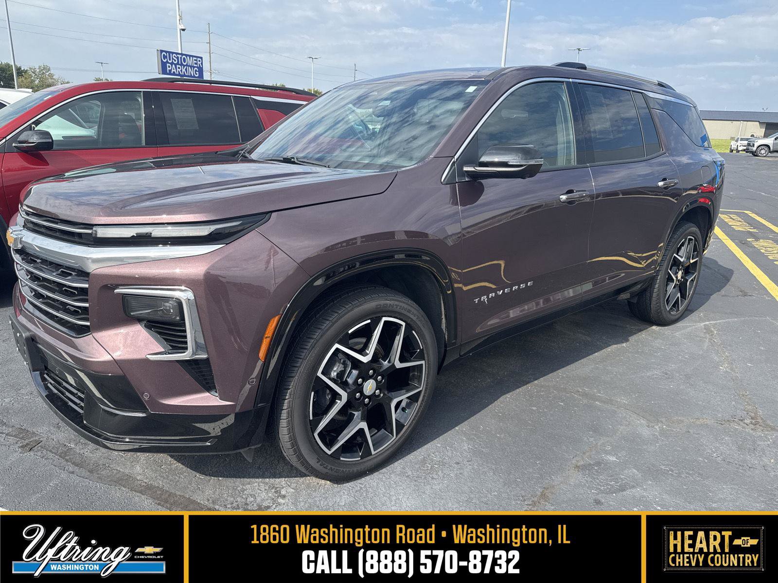 Used 2026 Chevrolet Traverse High Country w/ LPO, Floor Liner Package FWD image 1