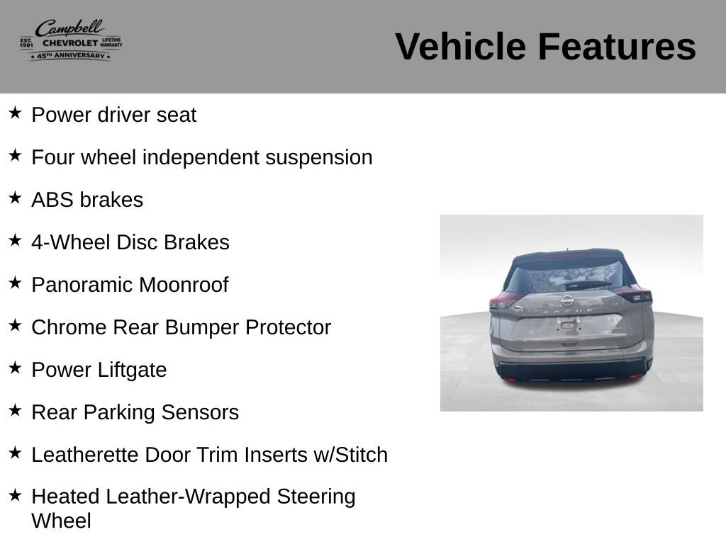 Used 2024 Nissan Rogue SV w/ SV Premium Package FWD image 10