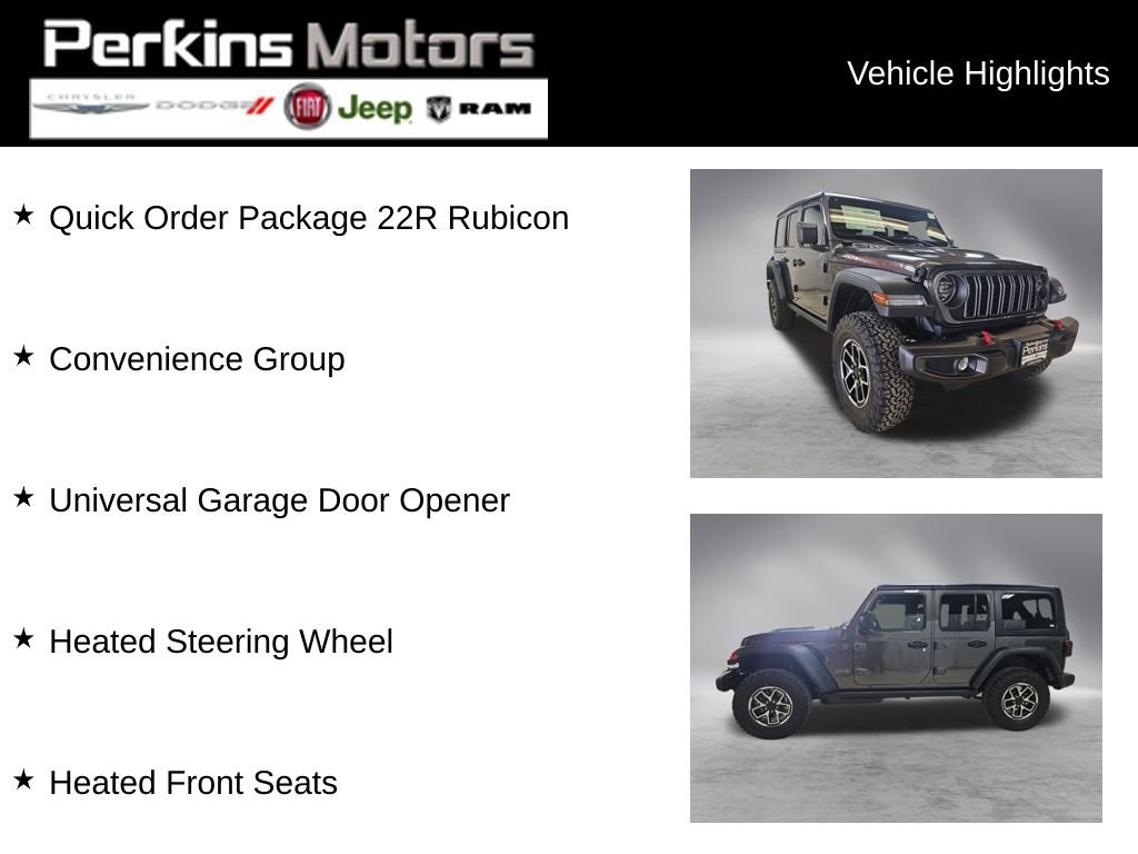 New 2026 Jeep Wrangler Unlimited Rubicon image 2