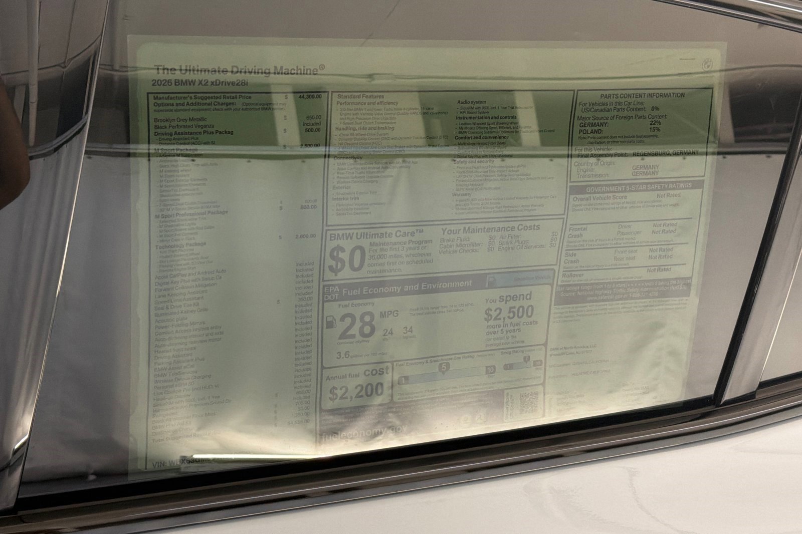 New 2026 BMW X2 xDrive28i w/ Technology Package image 30