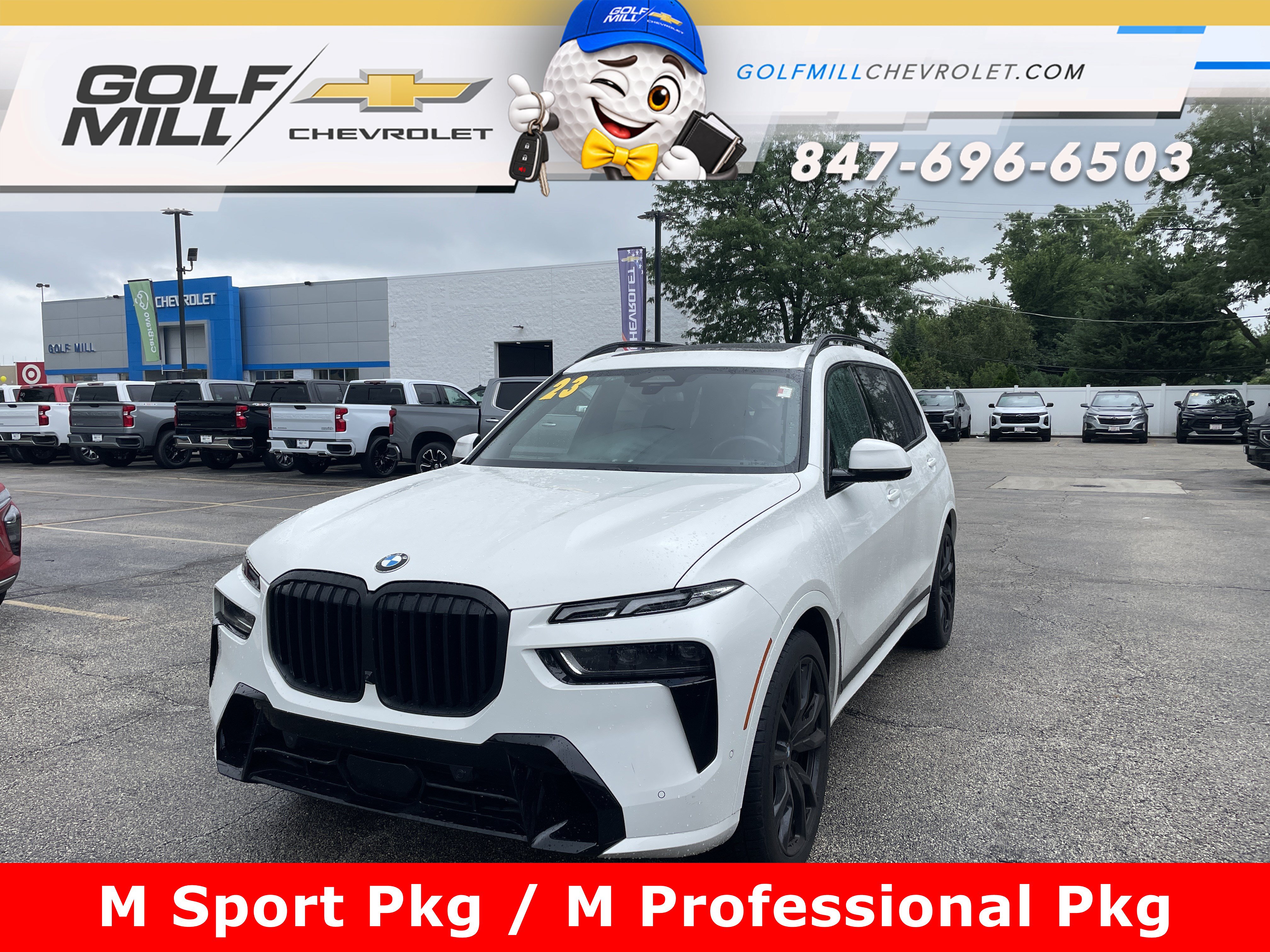 Used 2023 BMW X7 xDrive40i w/ M Sport Package AWD/4WD image 1