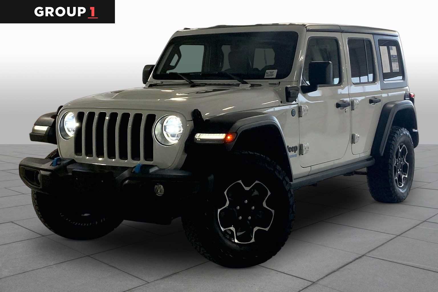 Used 2022 Jeep Wrangler Unlimited Rubicon 4xe w/ Cold Weather Group AWD/4WD image 1