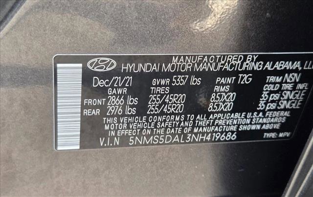 Used 2022 Hyundai Santa Fe Calligraphy image 24