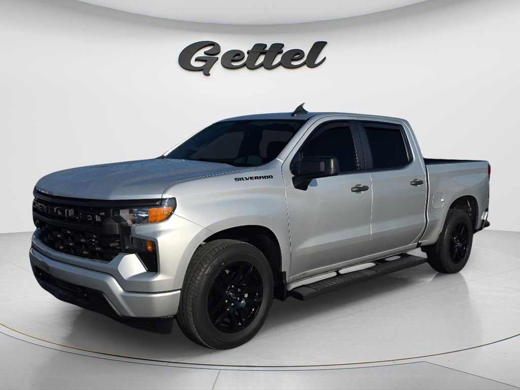 Used 2022 Chevrolet Silverado 1500 Custom w/ LPO, Dark Essentials Package image 1