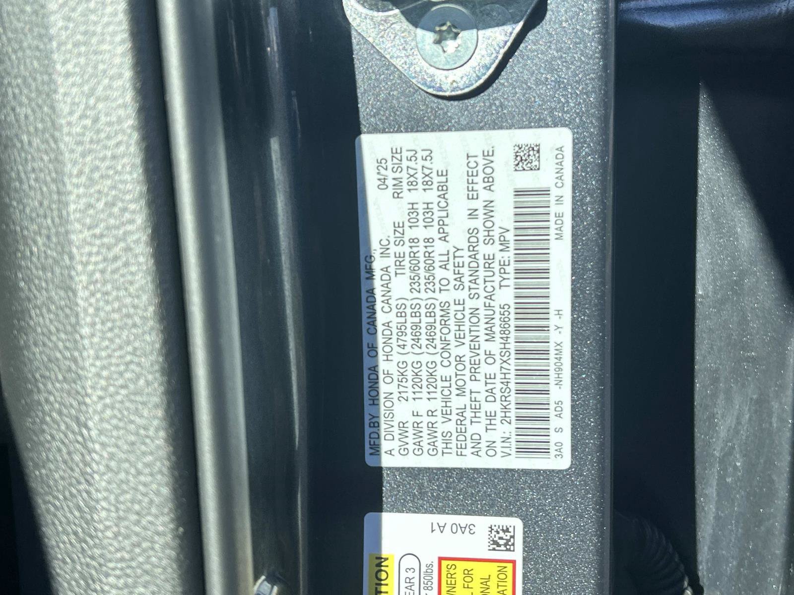 Used 2025 Honda CR-V EX-L image 11