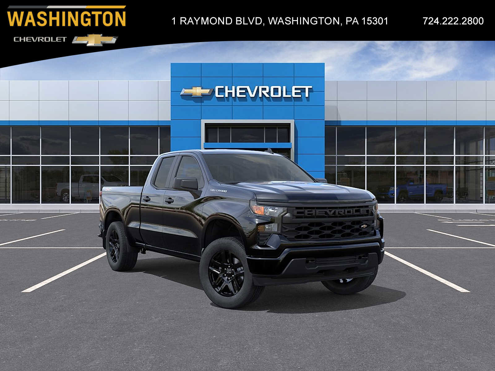 New 2026 Chevrolet Silverado 1500 Custom AWD/4WD image 1