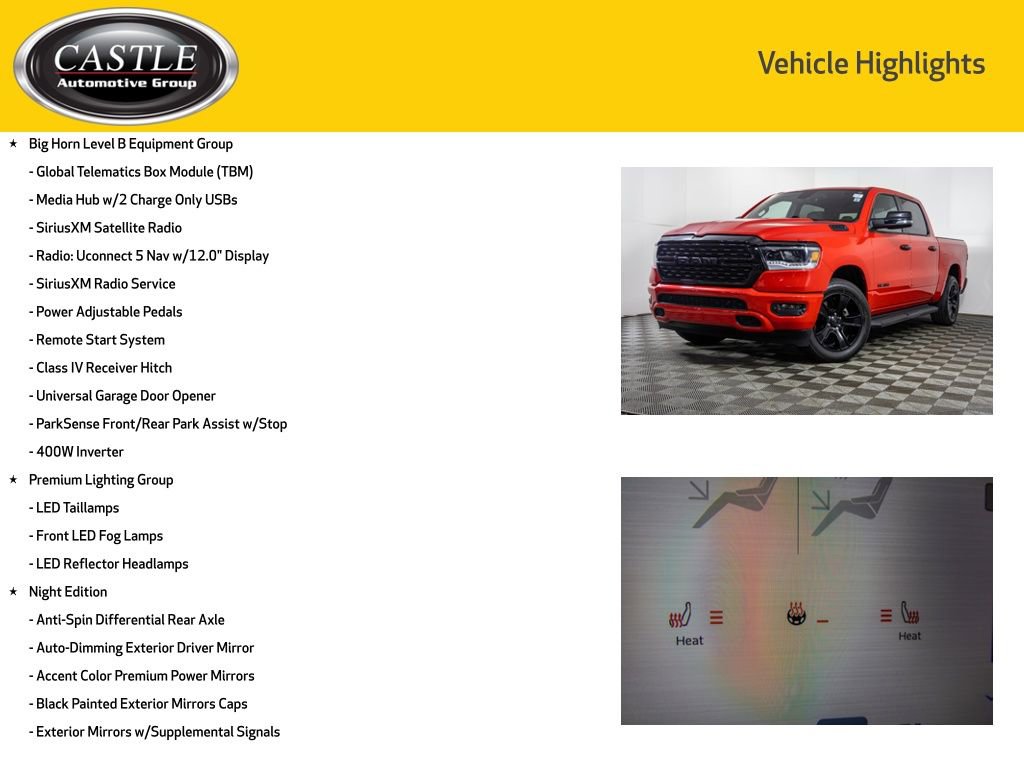 Used 2023 RAM 1500 Big Horn AWD/4WD image 12