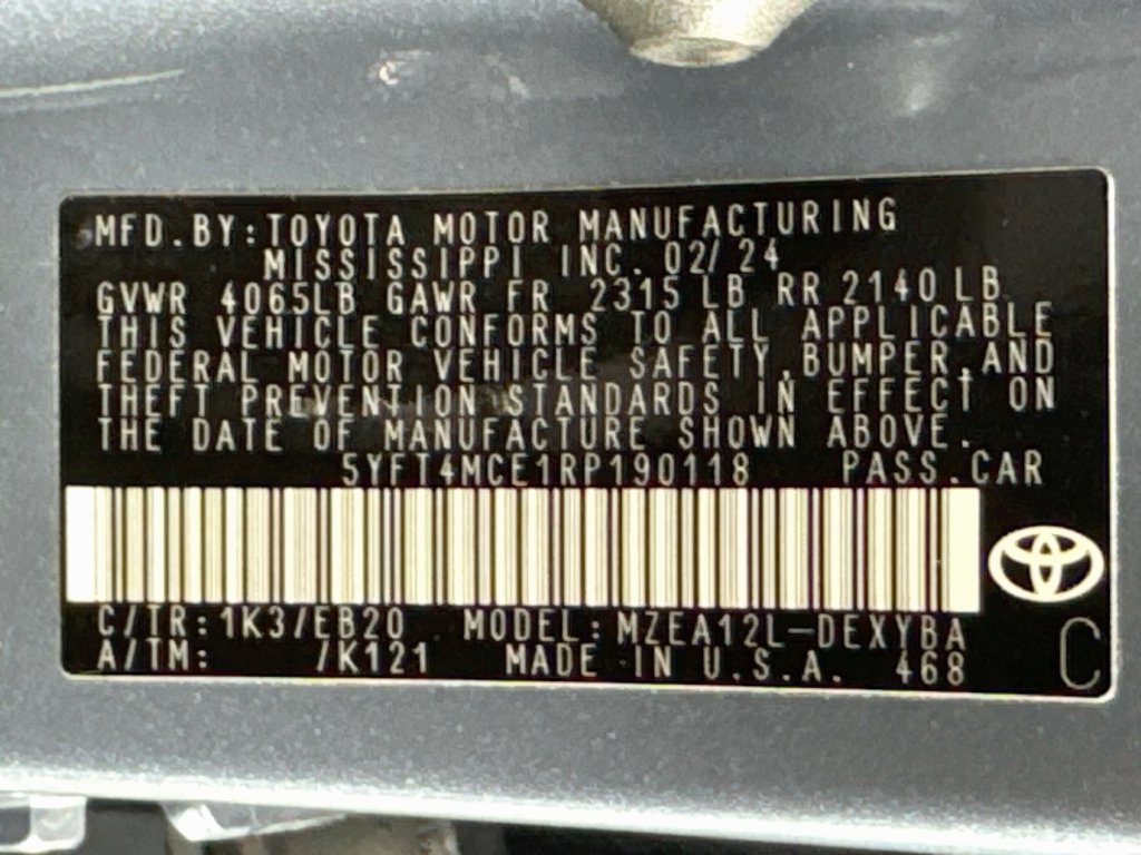 Used 2024 Toyota Corolla XSE FWD image 37