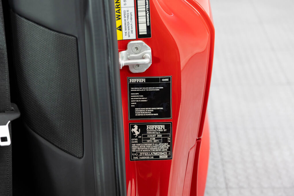 Certified 2021 Ferrari F8 Tributo RWD image 69